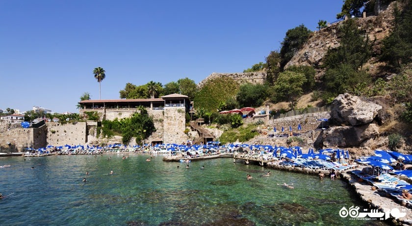 نمای ساحل هتل الگانس ایست	